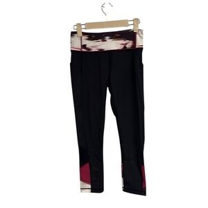 Lululemon Women's Medium Rise Pace Rival Stretch Cropped Leggings Size 2